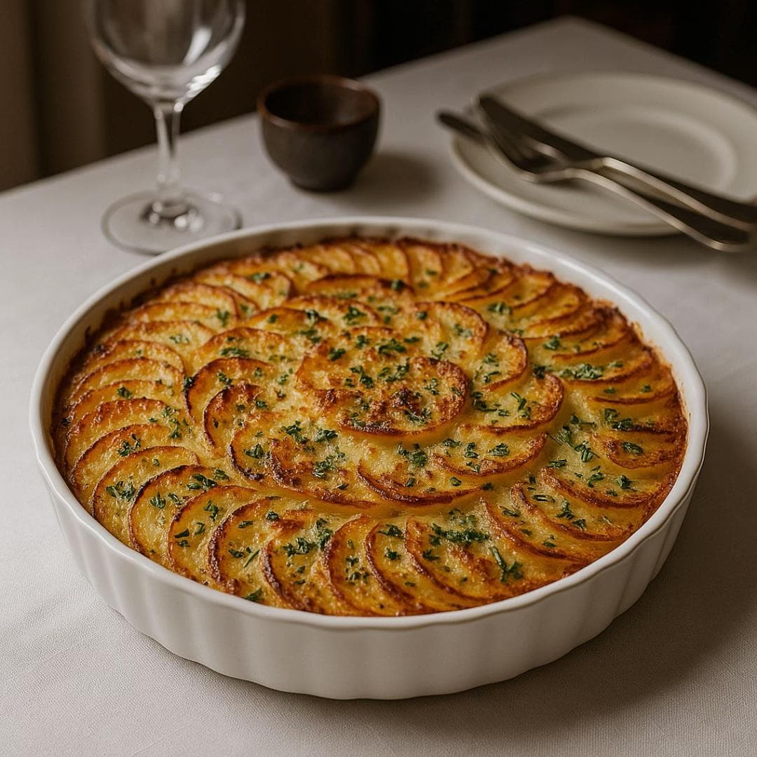 Gratin de Pommes de Terre à la Crème
