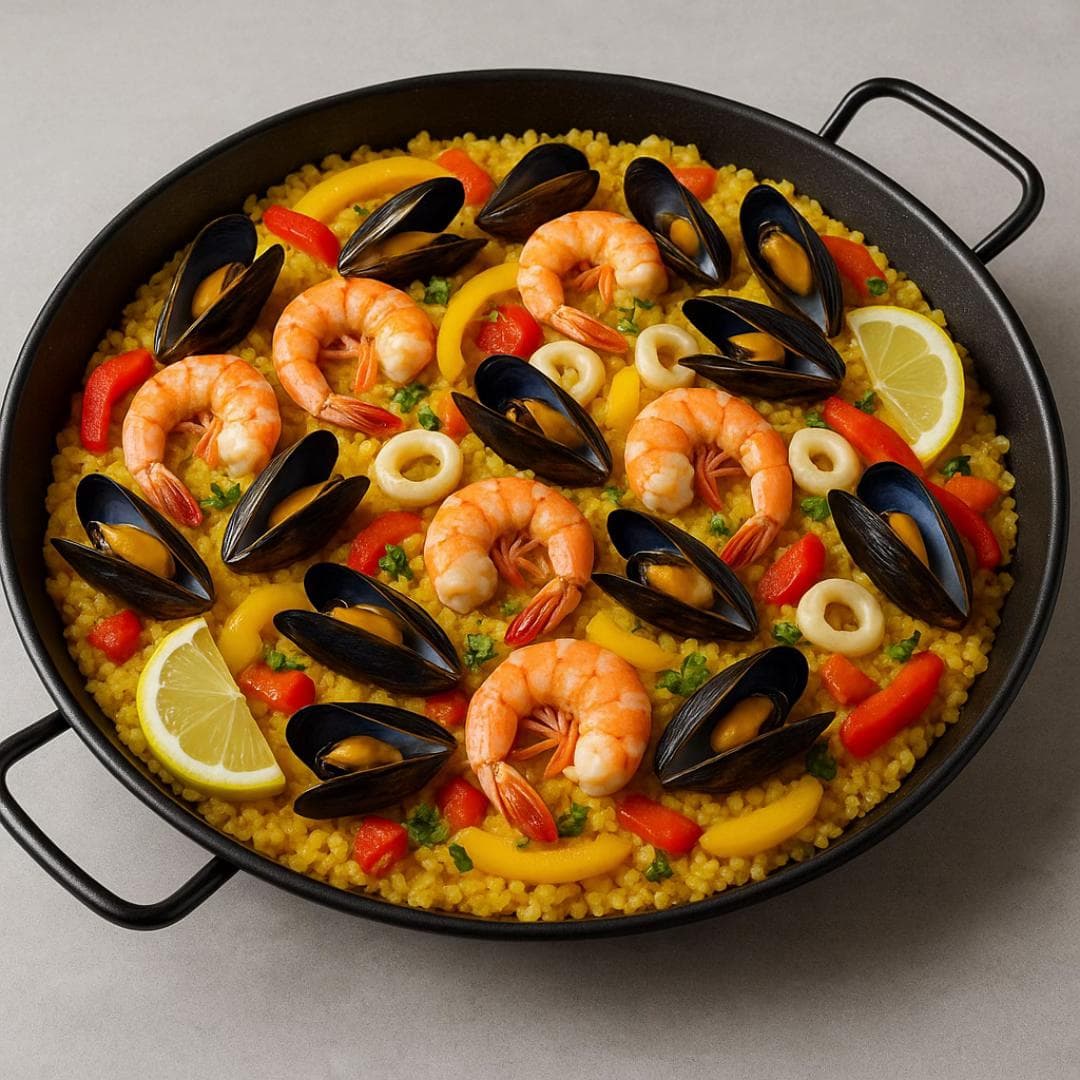 Paella aux Fruits de Mer