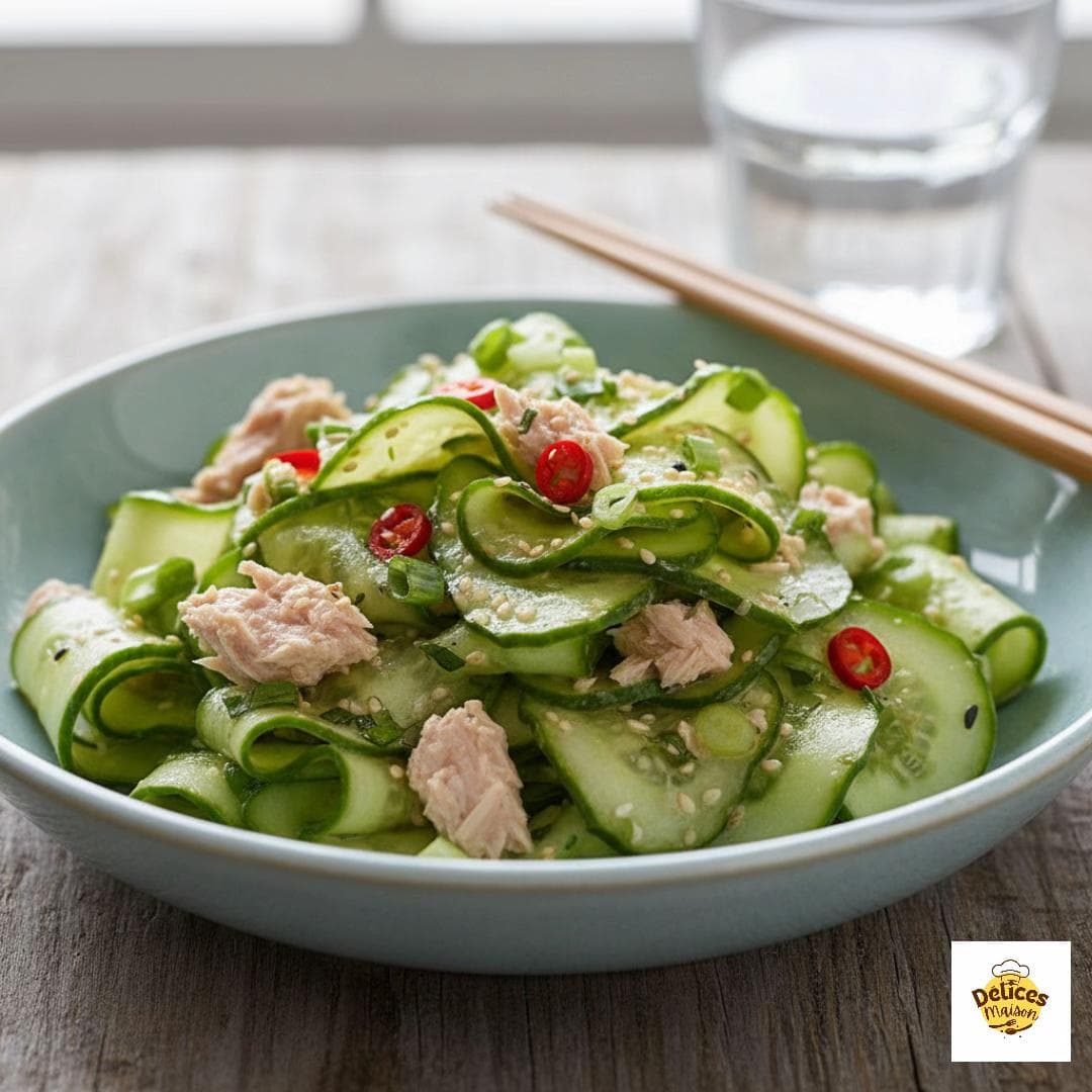 Salade de Concombre au Thon