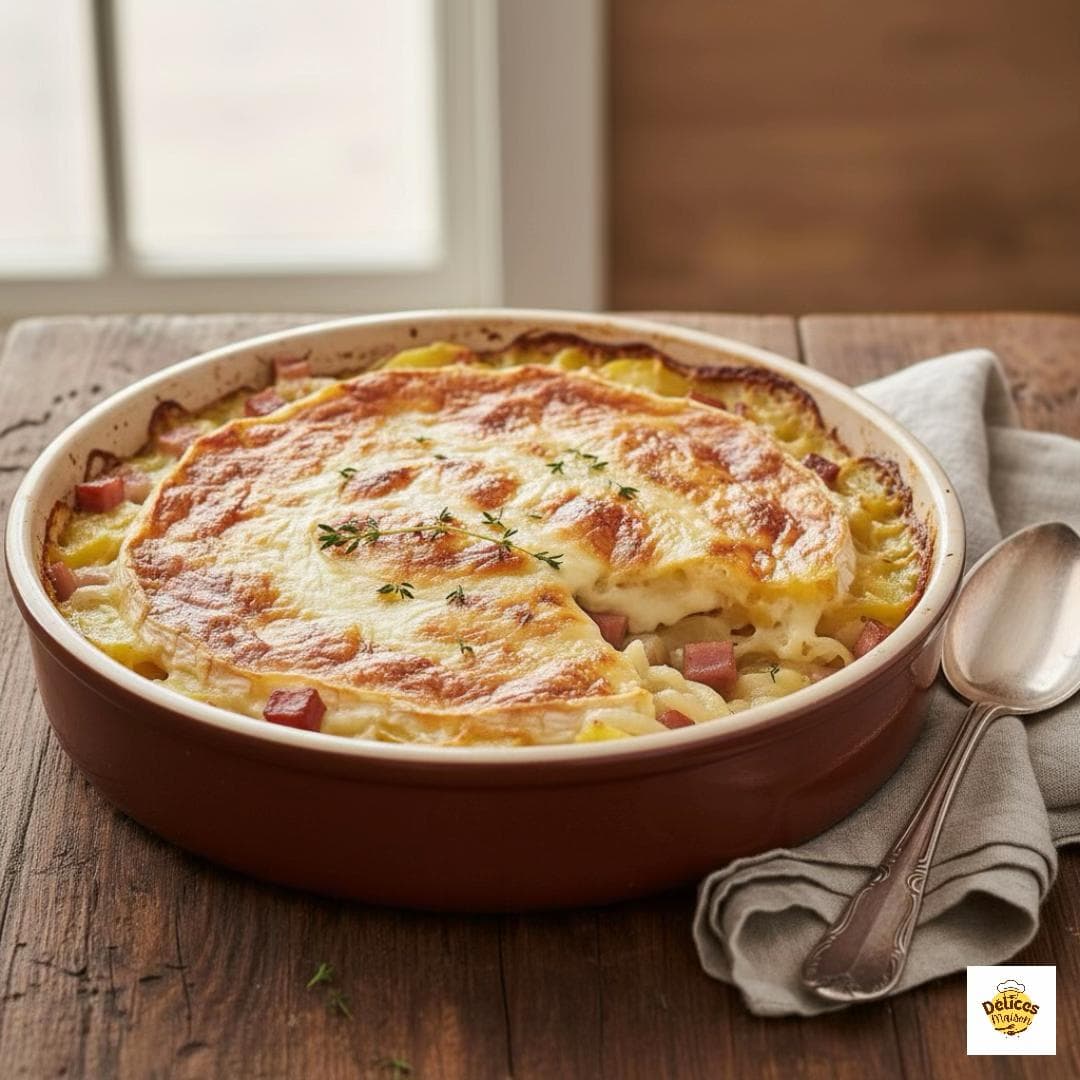 Tarte Flambée (Flammenkueche) Alsacienne