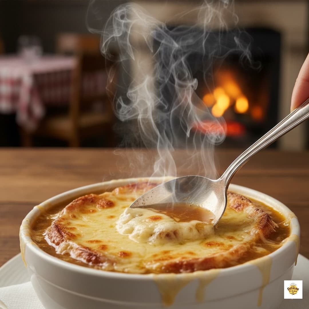Soupe à l'Oignon Gratinée - Recette Classique Française