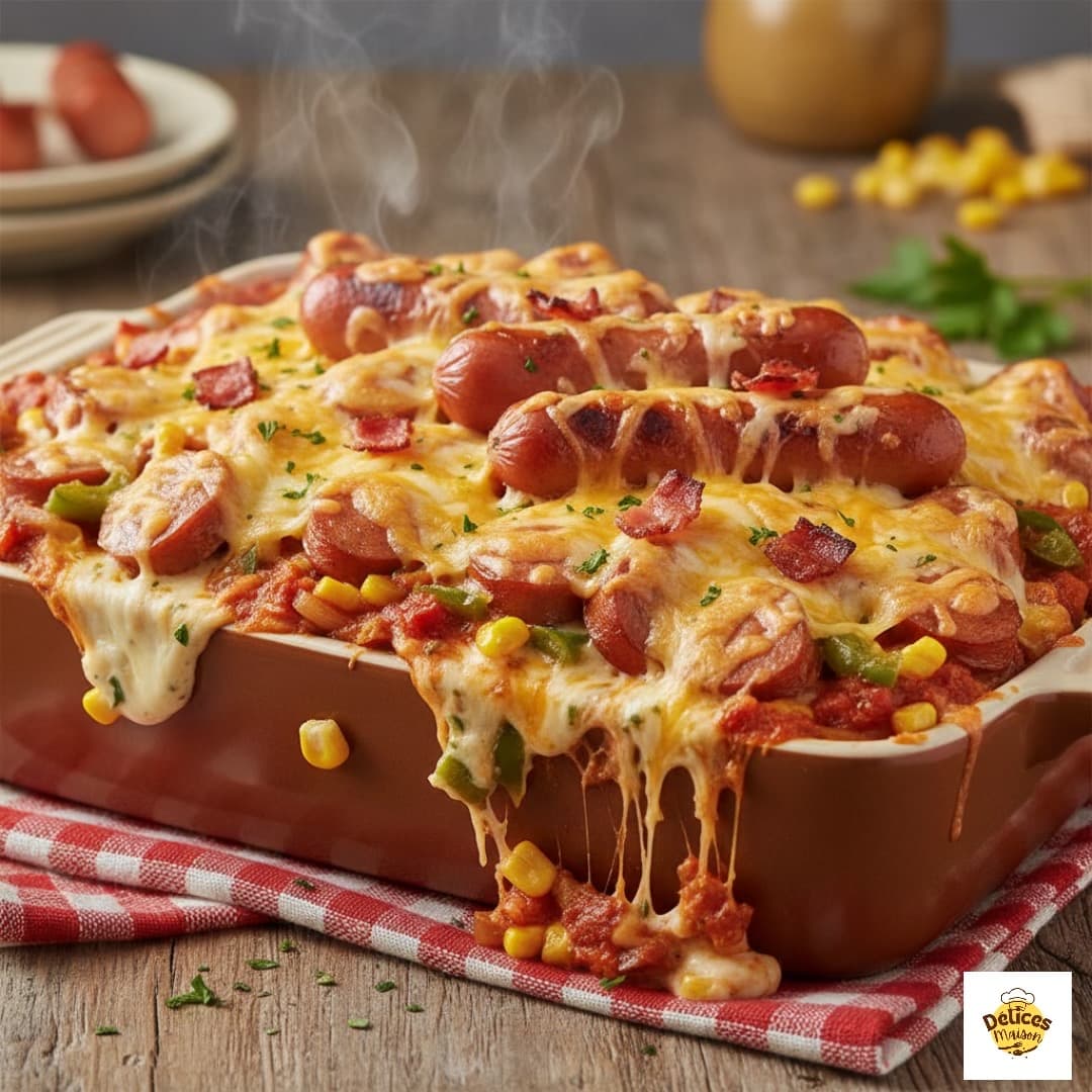 Hot-Dogs Gratinés au Four