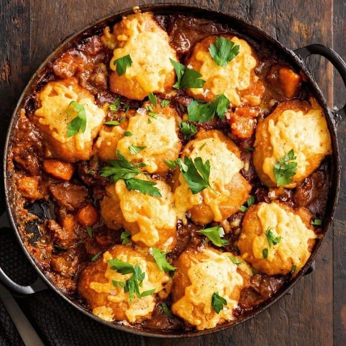 Ragoût de Boeuf aux Boulettes à l'Anglaise