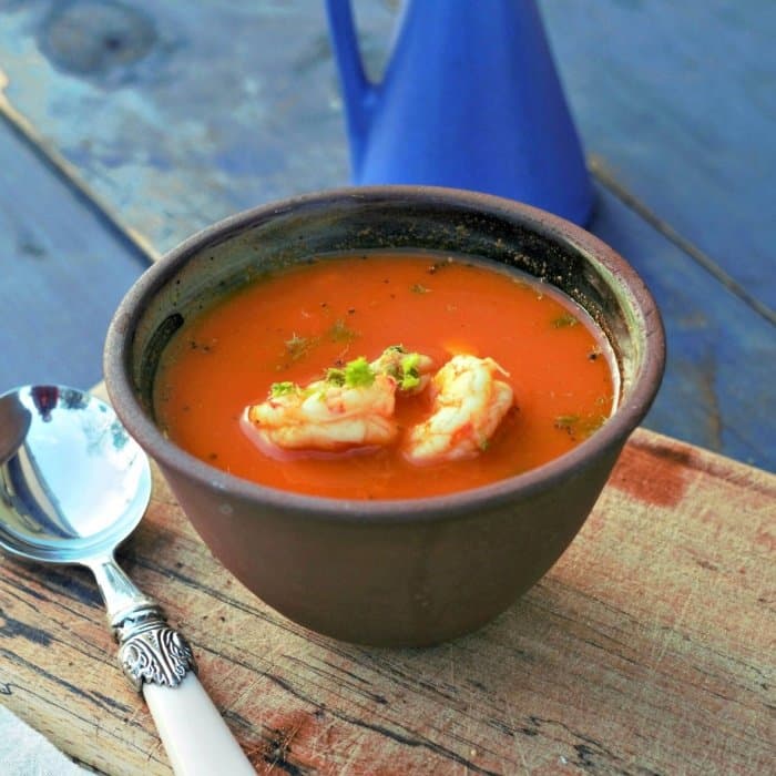 Bisque de Crevettes et Fenouil