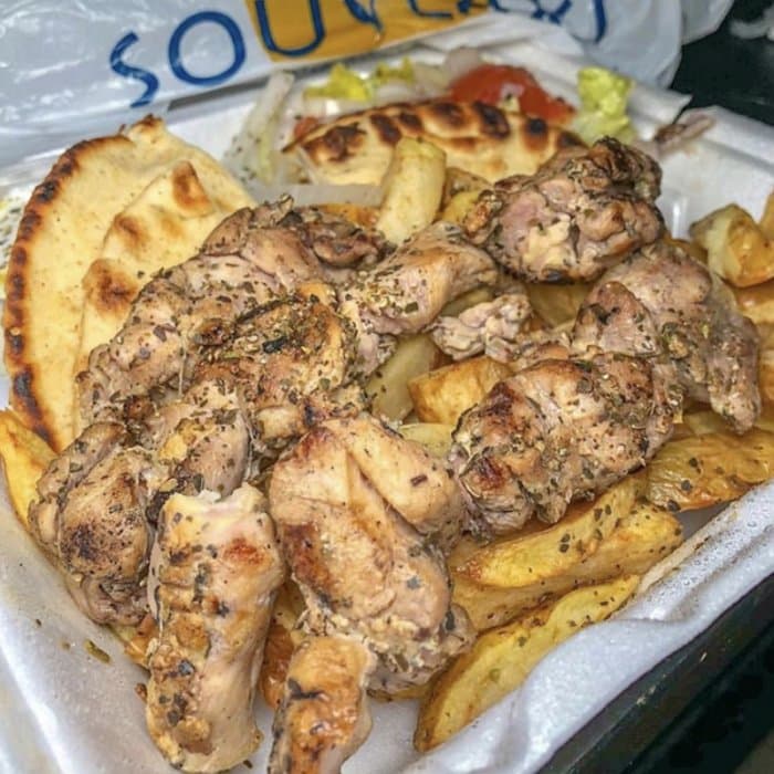 Souvlaki d'Agneau au Citron