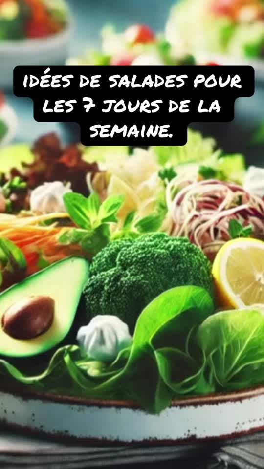 Salade Vitaminée Arc-en-Ciel de la Semaine