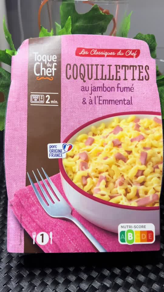 Quick Smoky Ham and Emmental Pasta