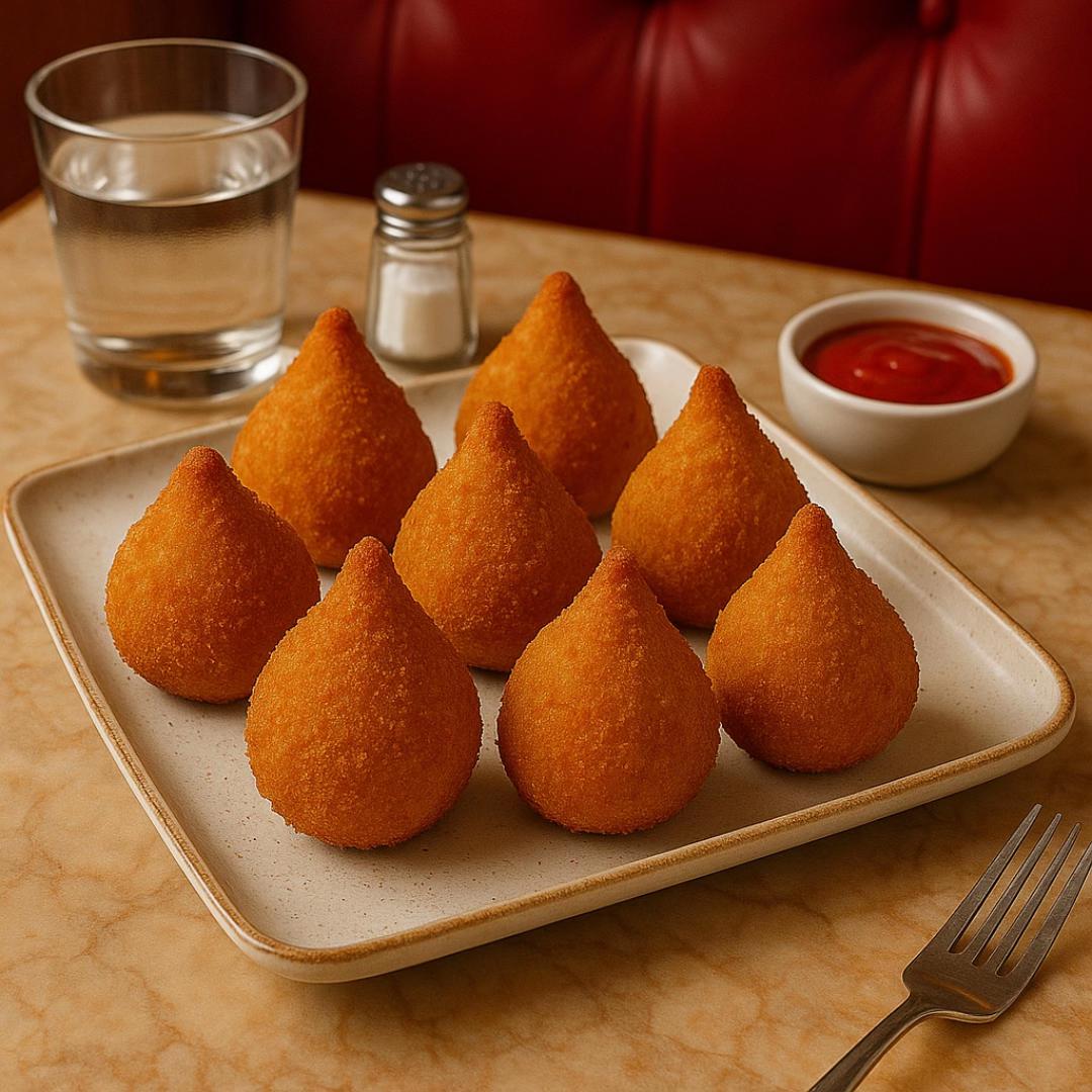 Brazilian-Style Stuffed Chicken Croquettes