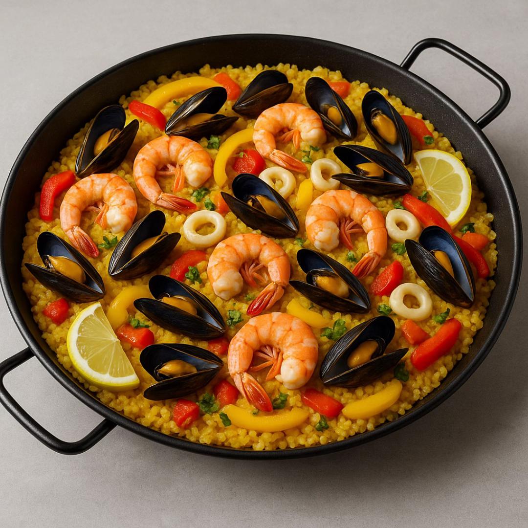Paella de Frutos do Mar