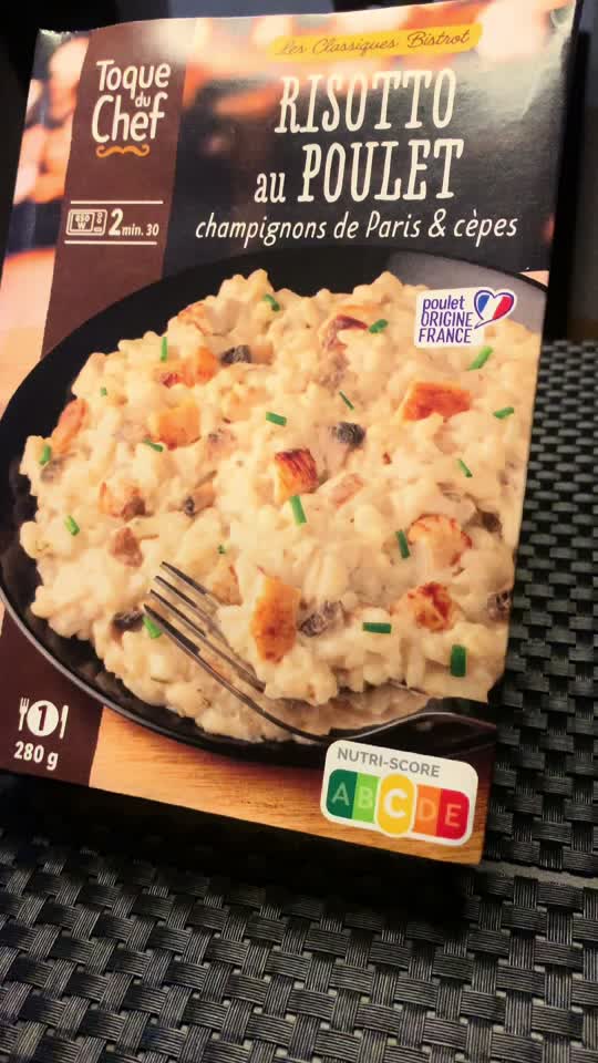 Risotto Cremoso de Pollo