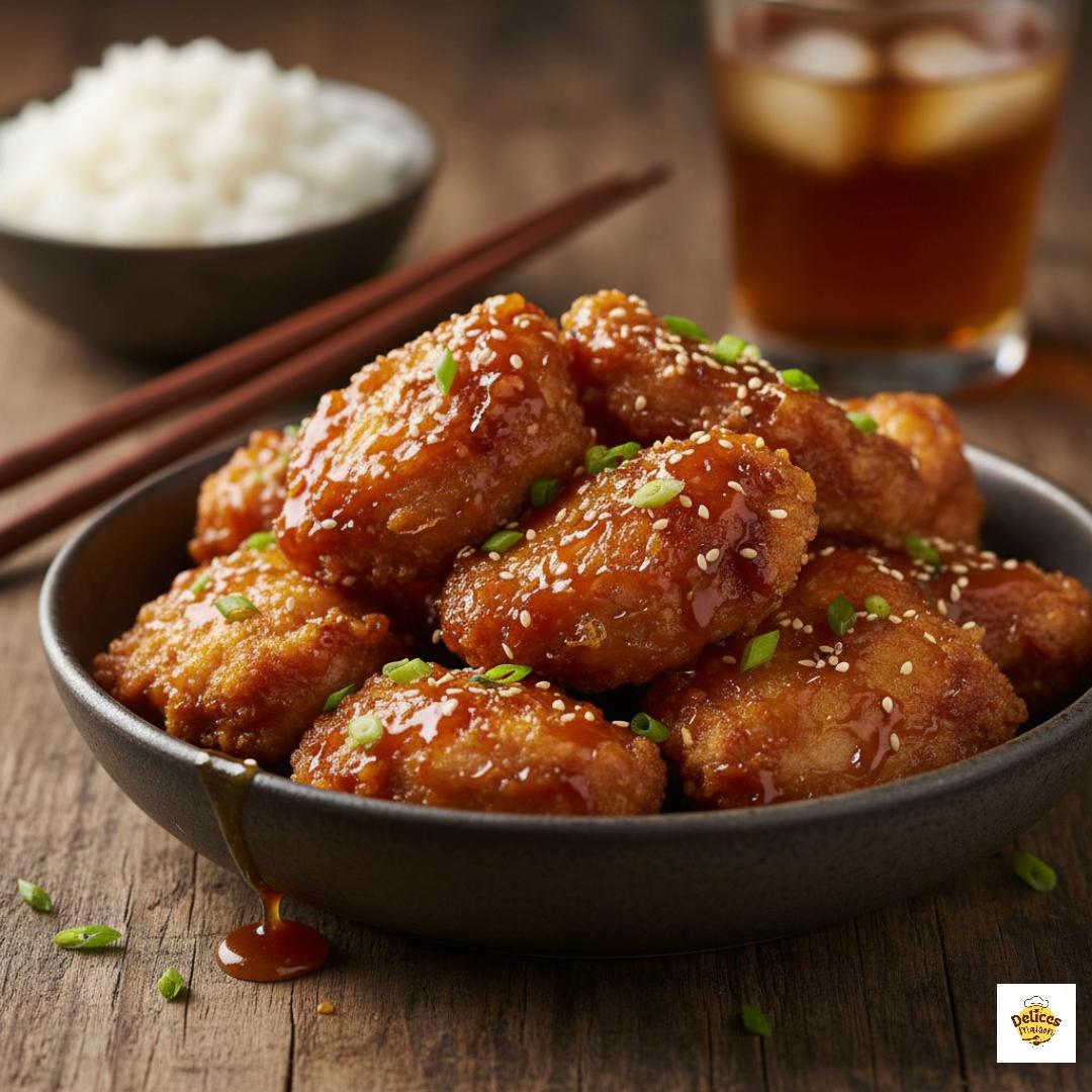 Crispy Caramelized Chicken