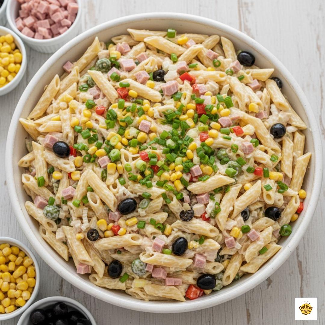 Fresh and Colorful Pasta Salad