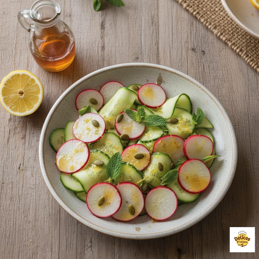 Salade de Radis Croquante et Fraîche