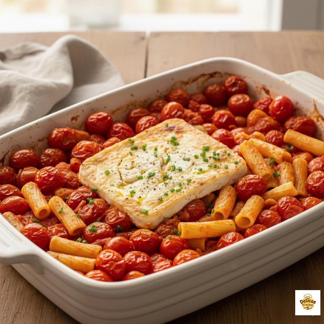 Pasta with Tomato Sauce and Melted Cheese