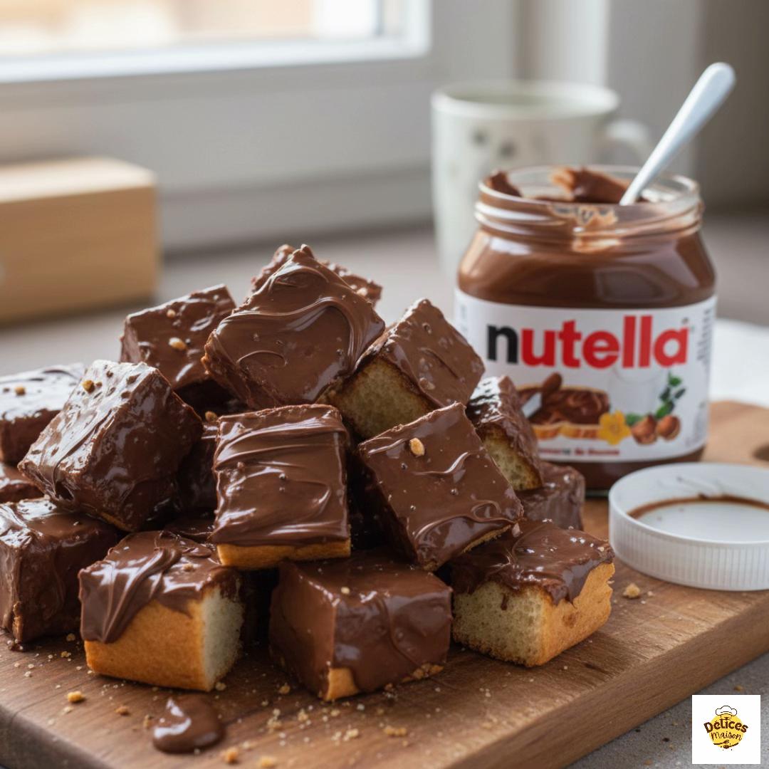 Gâteau à la carotte et Nutella