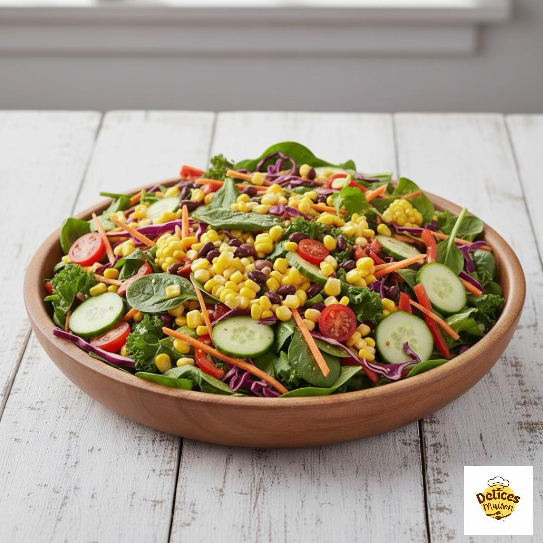 Salada Arco-Íris com Legumes Frescos