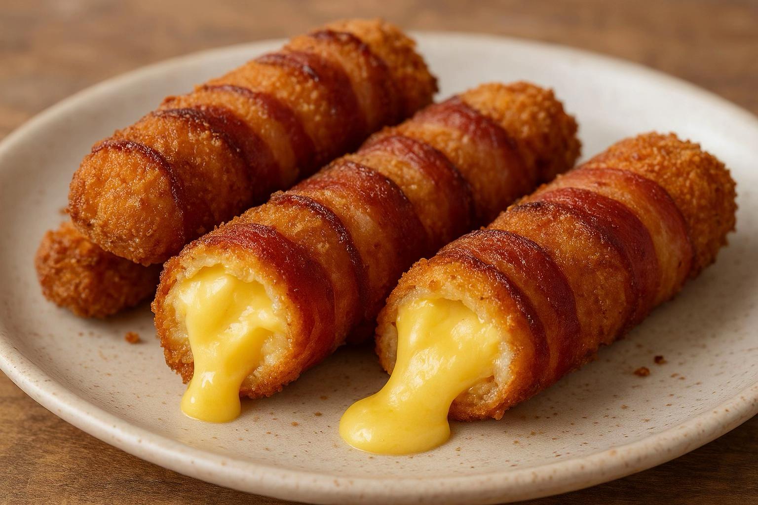 Roulés Bacon et Fromage - Apéritif Facile