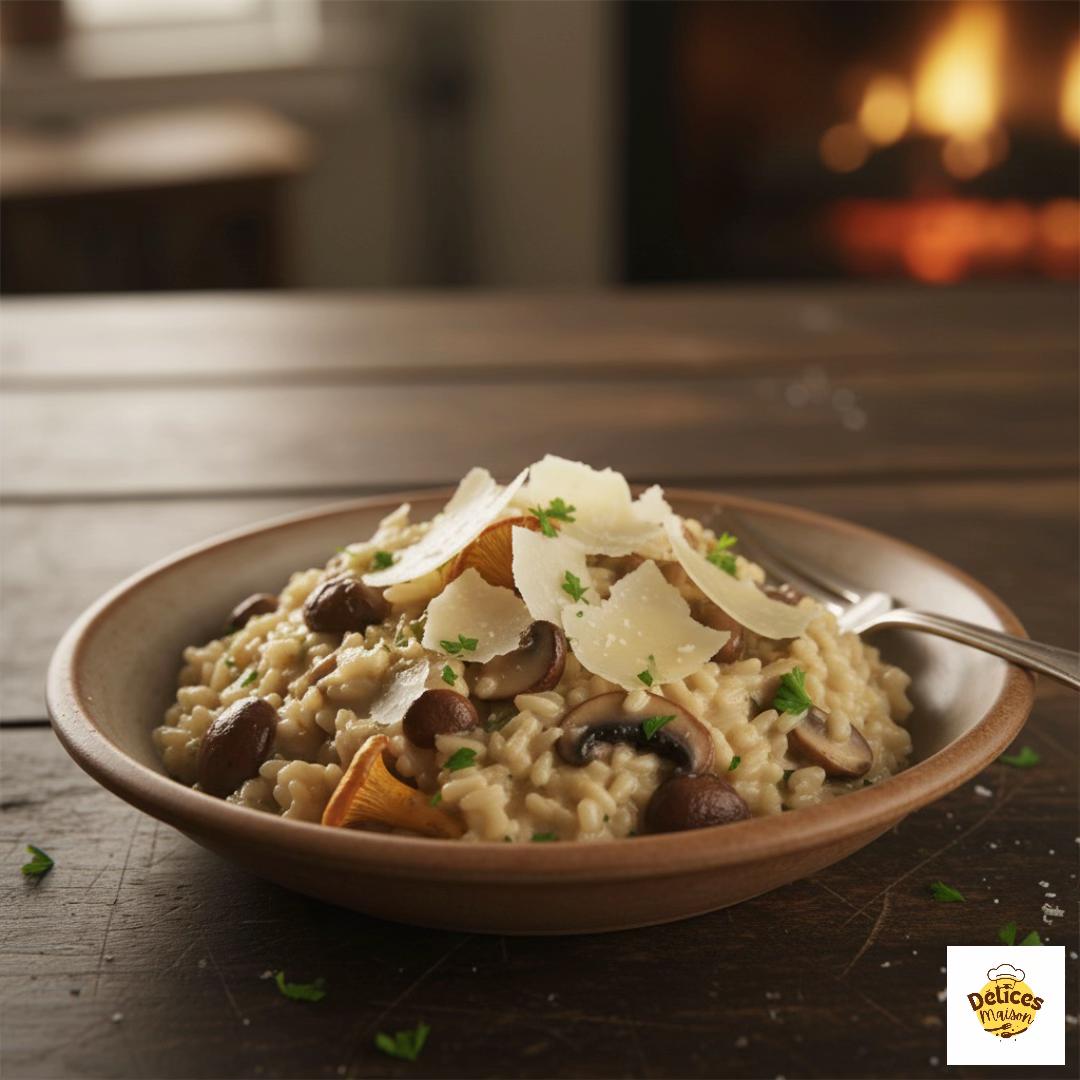 Risotto con Setas Reconfortante