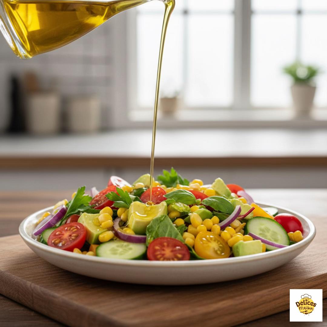 Salade Fraîche aux Avocats et Tomates Cerises