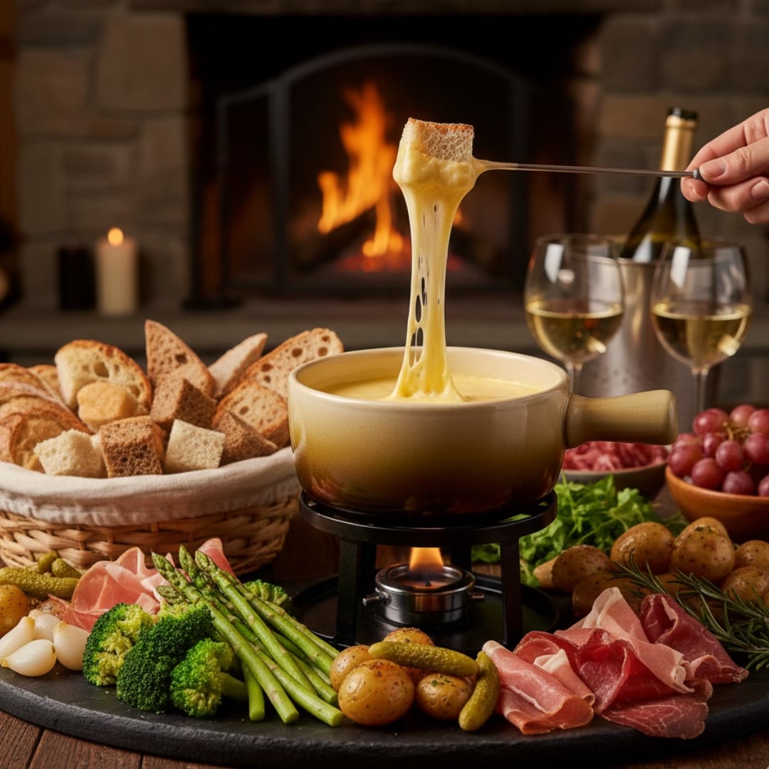 Fondue Savoyarde Auténtica — El Gran Clásico de las Alpes