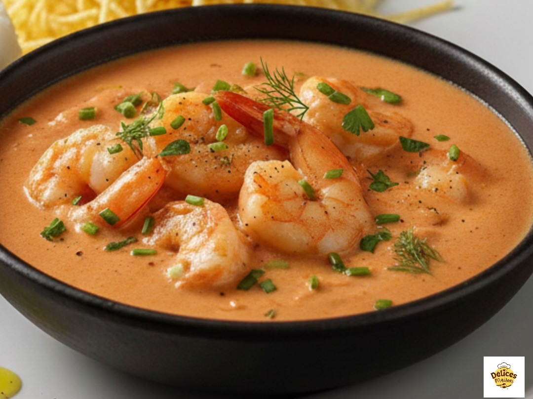 Gourmet Creamy Herb Shrimp