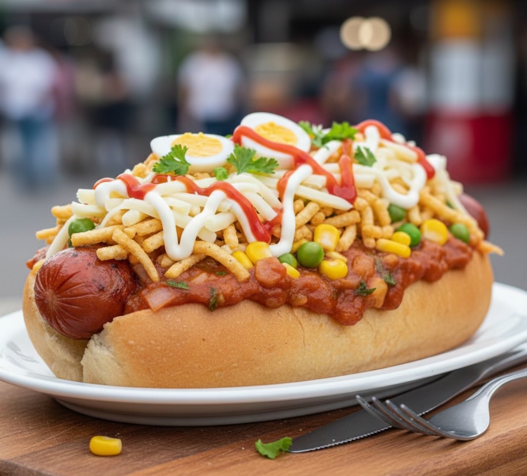 Gourmet Brazilian-Style Quail Egg Hot Dogs