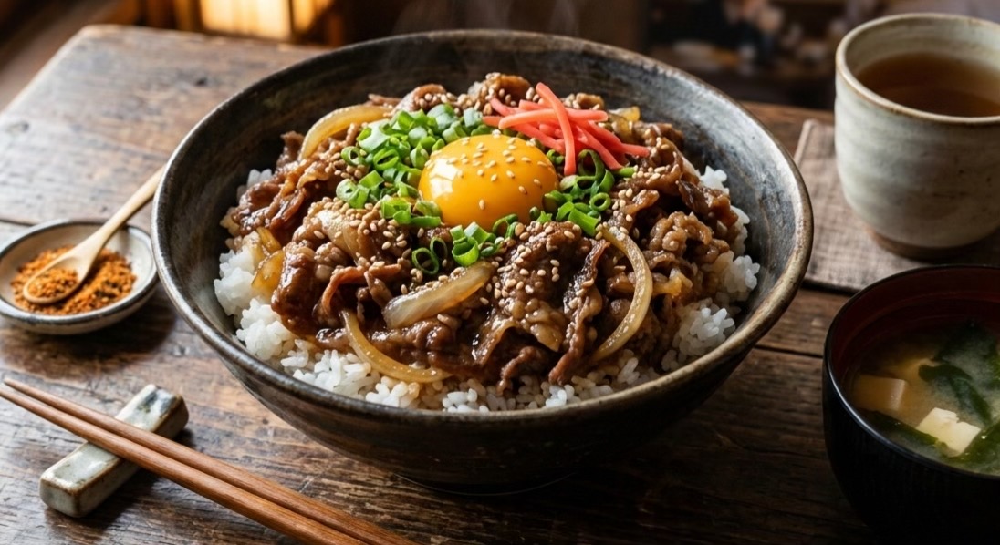Gyudon : Le Bol de Bœuf Sucré-Salé à la Japonaise