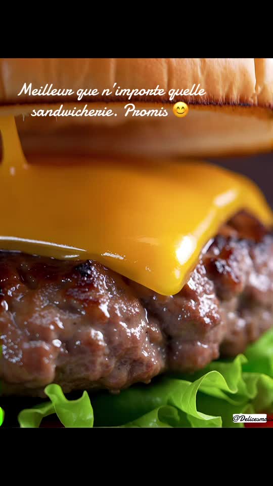 Homemade Cheeseburger with Unforgettable Secret Sauce