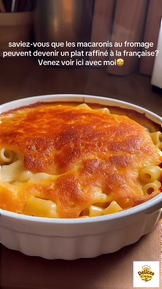 Homemade Gruyère and Comté Macaroni Gratin