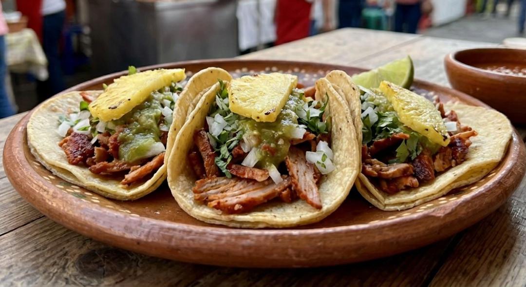 Authentic Mexican Tacos al Pastor