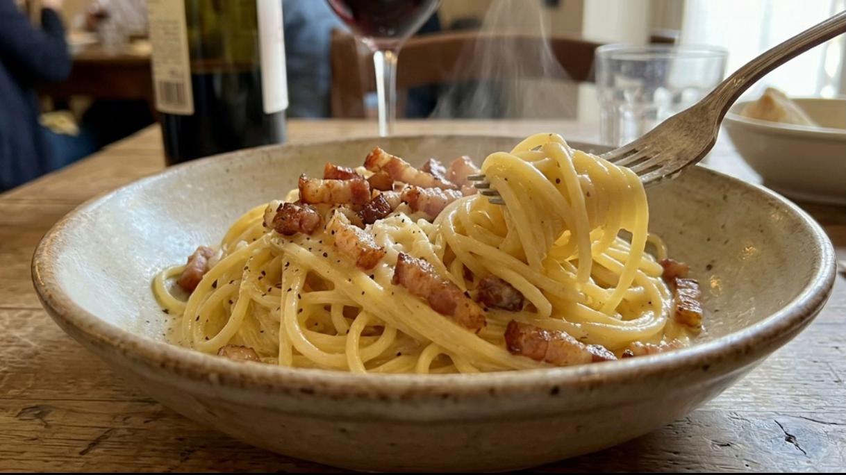 Cacio e Pepe Romaine — La Vraie Recette Crémeuse Sans Crème