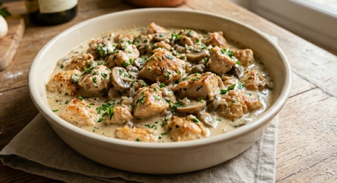 Feta and Mushroom Omelette