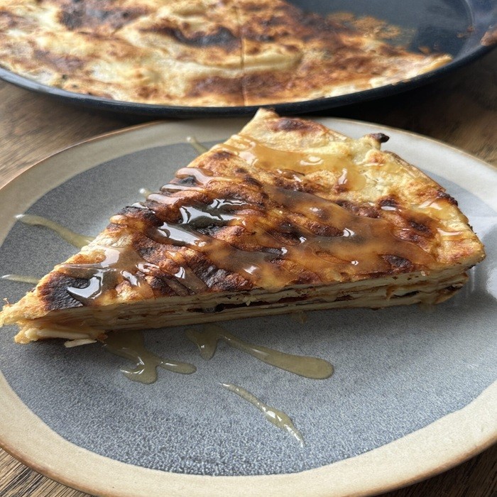 Galette Bretona Completa — Huevo, Jamón, Comté