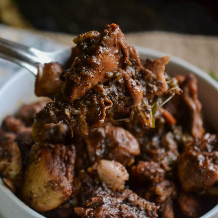 Poulet Braisé à la Jamaïcaine