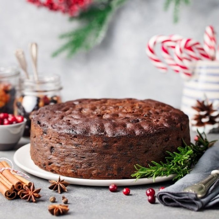 Gâteau de Navidad Británico