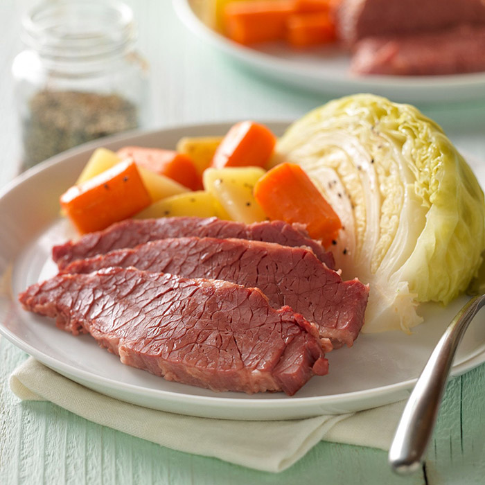 Corned Beef et Chou Braisé