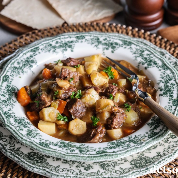 Ragoût de Boeuf Lapskaus Norvégien