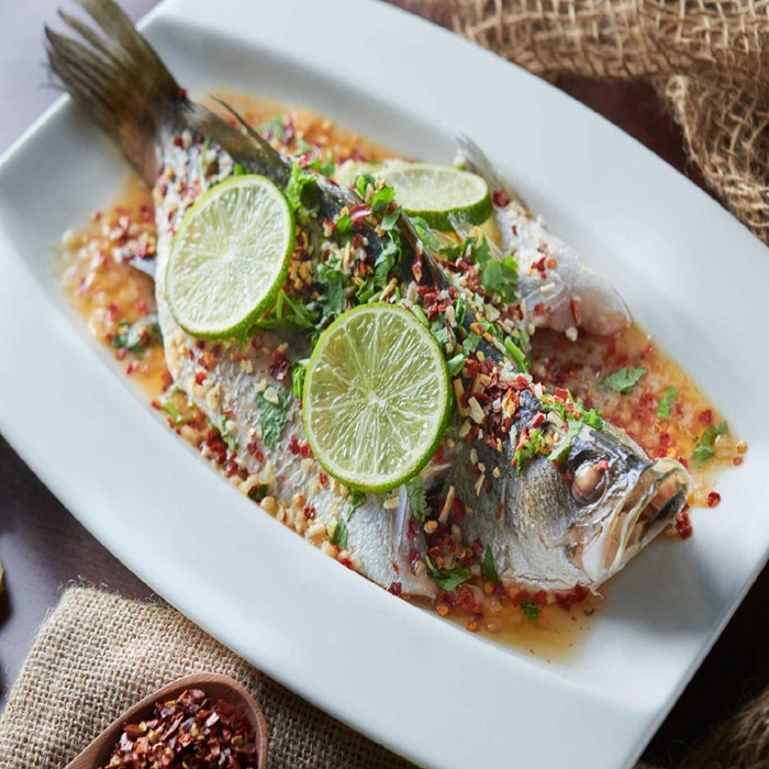 Poisson vapeur à la thaïlandaise