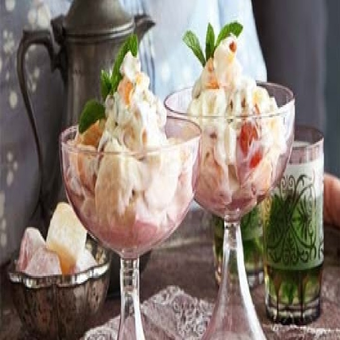 Dessert aux Abricots et Loukoum Turc