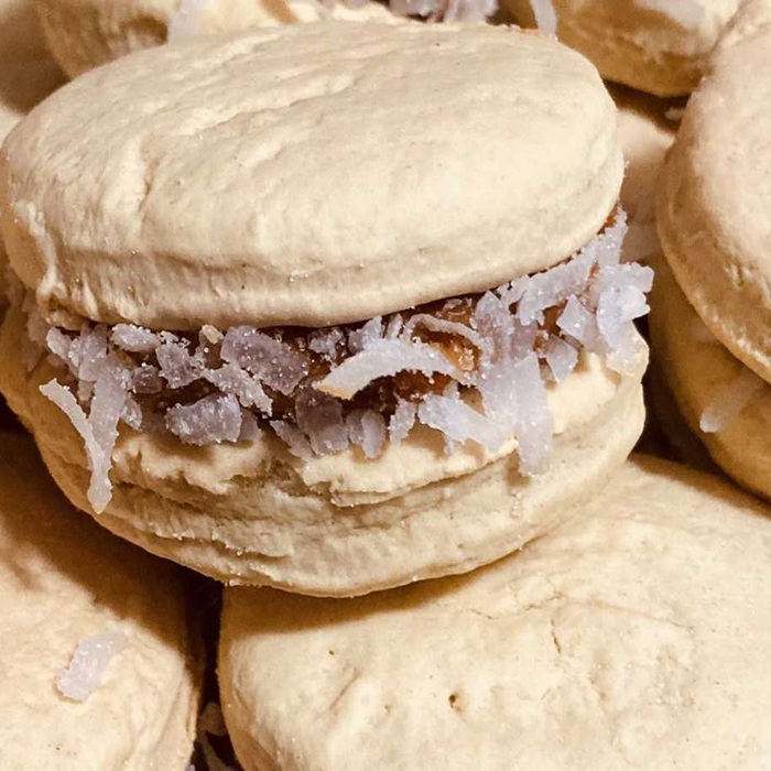 Alfajores à la vanille