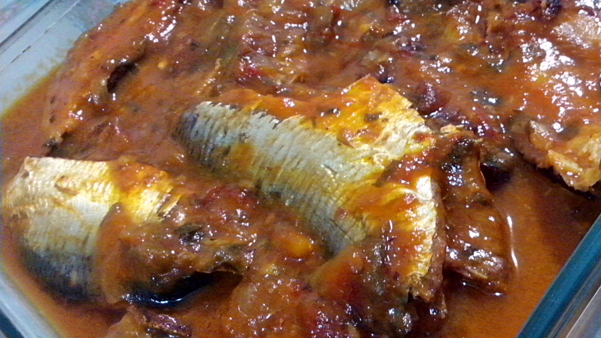 Pressure Cooker Sardines in Tomato Sauce