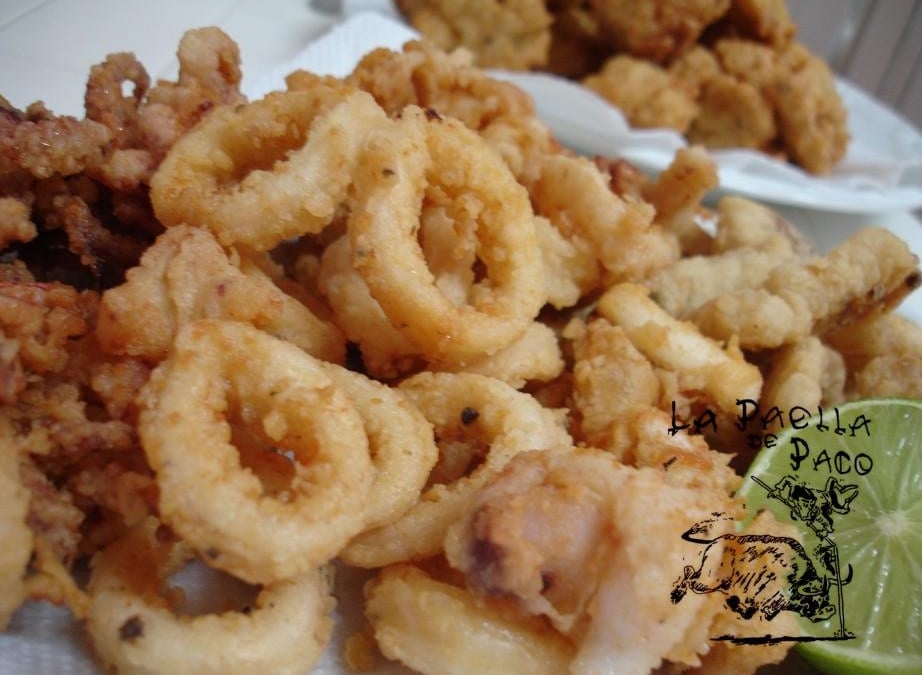 Crispy Breaded Calamari Rings with Fresh Herbs