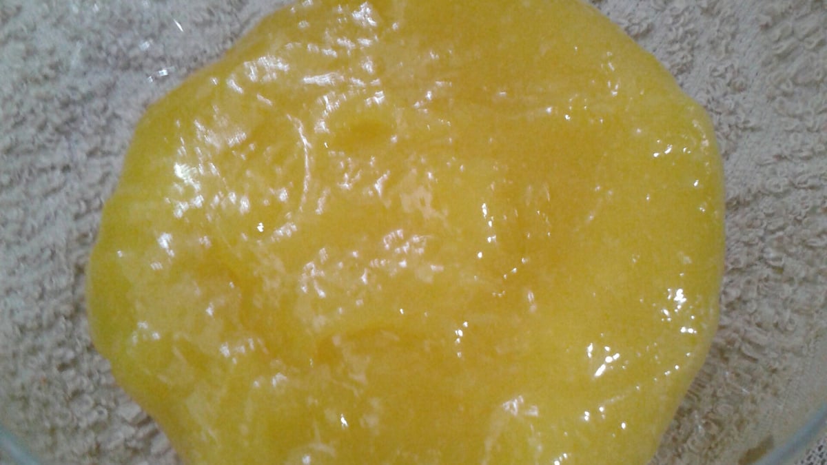 Crème aux jaunes d'œufs à la vanille